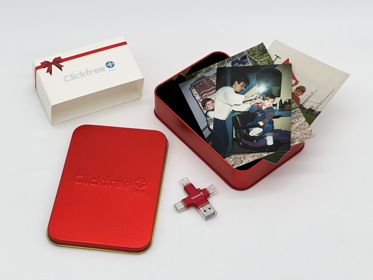 ClickFree Photo Storage Gift Tin